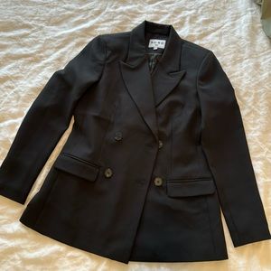 na-kd fashion black blazer